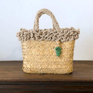 SHOPPER RICCIA PANNA PALA