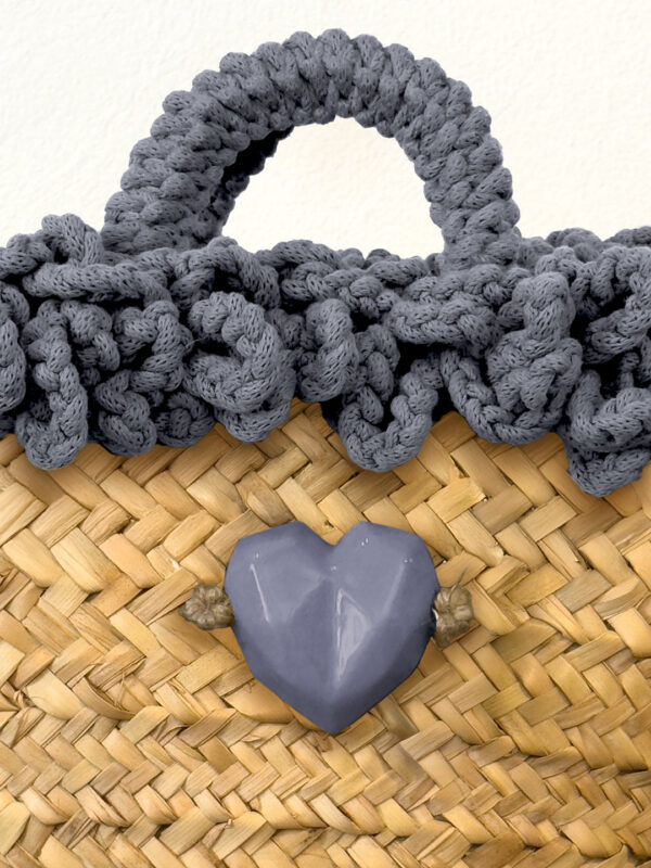 COFFA RICCIA DENIM CUORE - MEDIA - immagine 4
