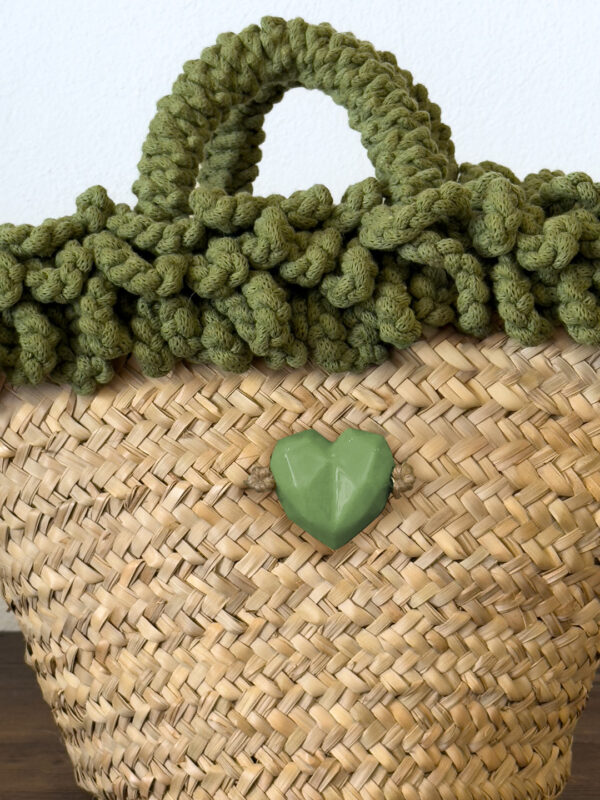 COFFA RICCIA VERDE CUORE - MEDIA - immagine 4