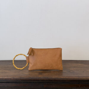POCHETTE ARTEMIDE MARRONE CHIARO