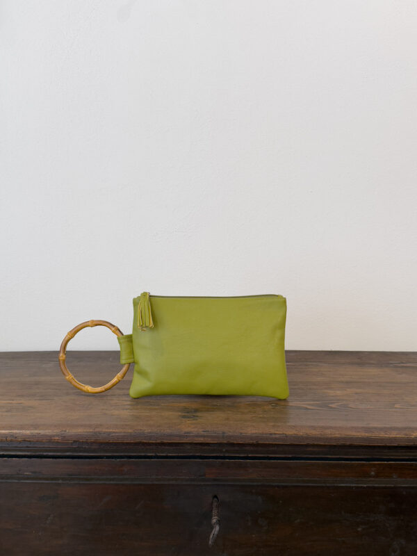 POCHETTE ARTEMIDE VERDE CHIARO