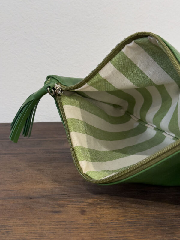 POCHETTE ARTEMIDE VERDE SCURO - immagine 2